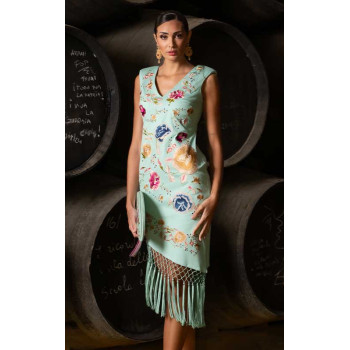 Robe Oloroso brodée de...