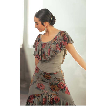 Haut de flamenco noir et...