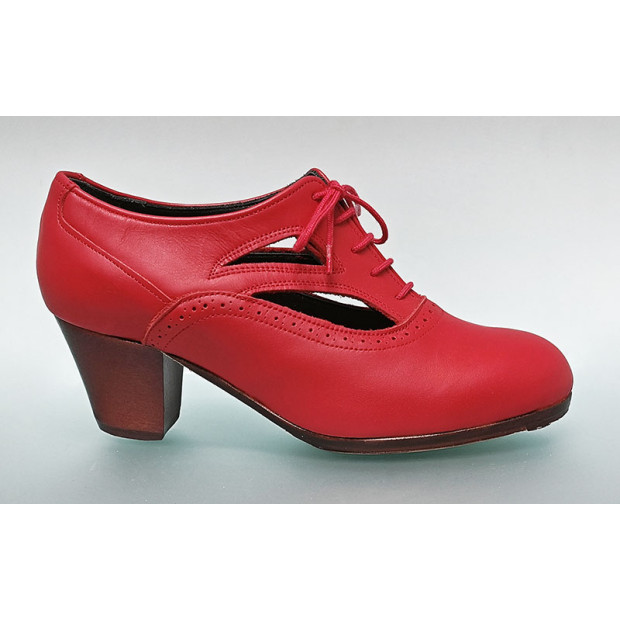 Professional red leather...