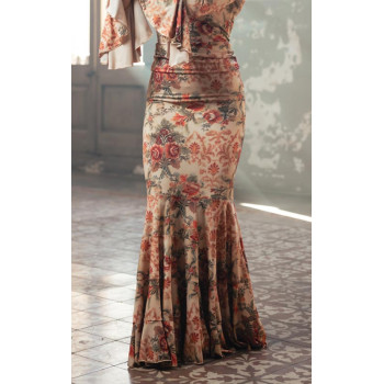 Jupe flamenco imprimée Maule