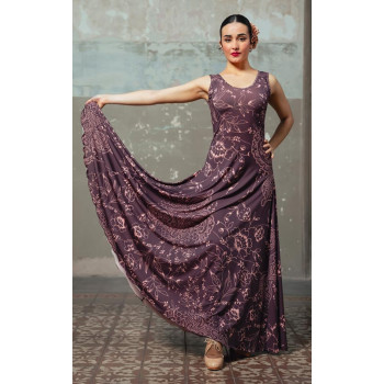 Robe de flamenco imprimée...