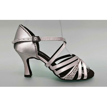 Silver Ballroom Dance Shoe...