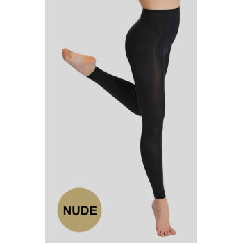 Footless Leggings in nude