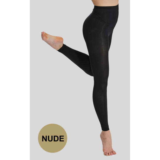 Footless Leggings in nude