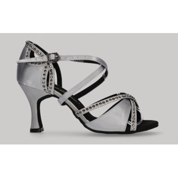 Silver Ballroom Dance Shoe...